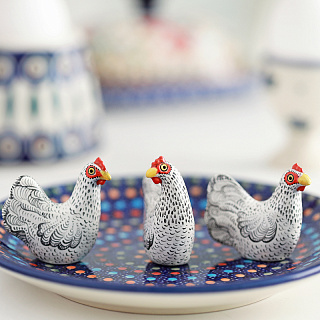 Курочки белые Тыква Керамика